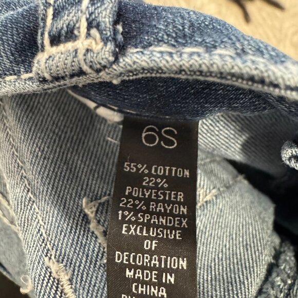 INC International Concepts BOOT LEG CURVY FIT-SHORT (SIZE 6S) JEANS - Picture 5 of 5